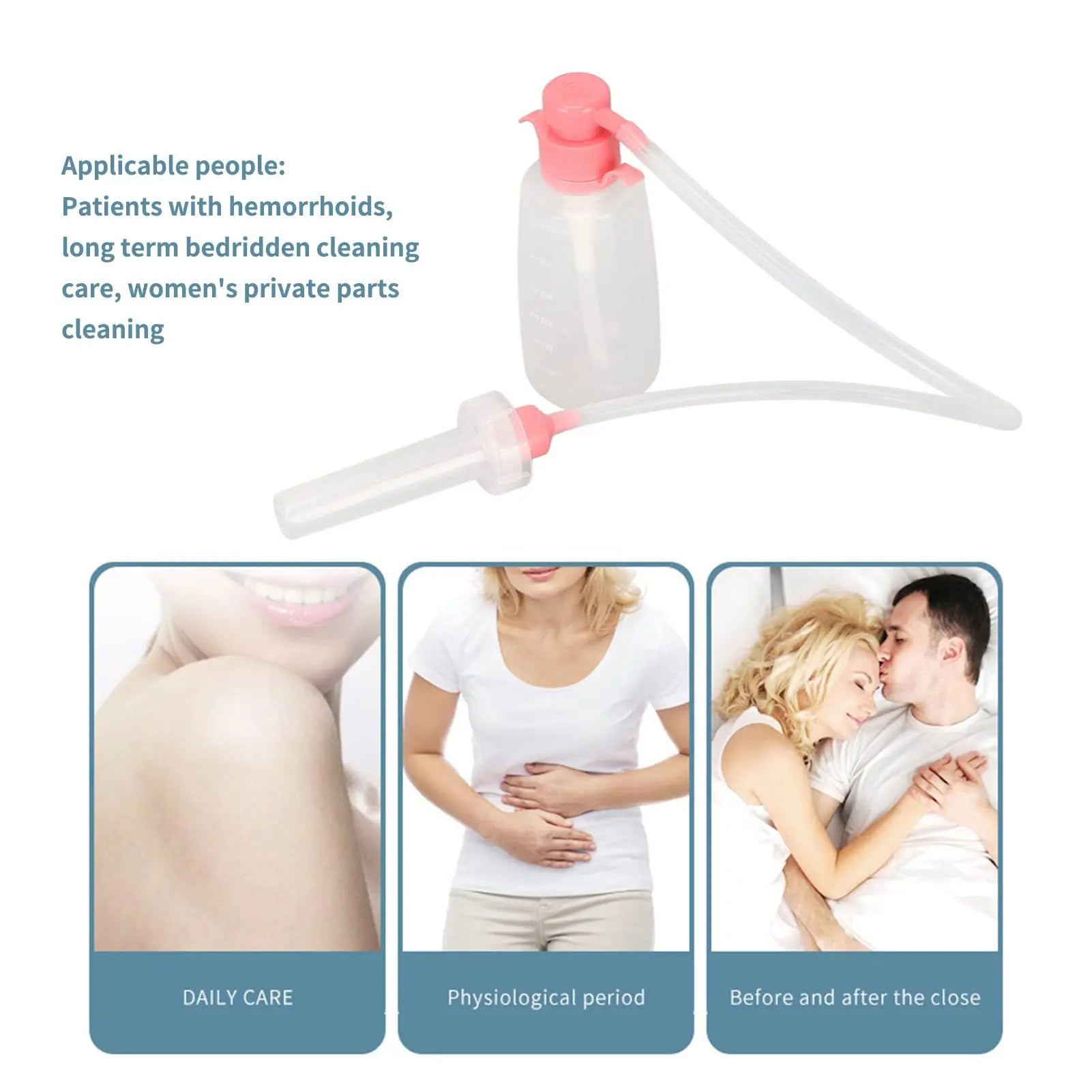 Vaginal Douche Cleaner,350ml Vaginal Cleanser Vaginal Douche Reusable Vaginal Cleansing System Brrnoo Au supplements