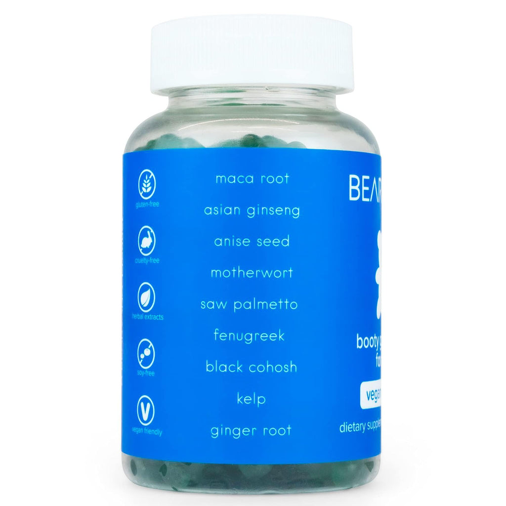 BEARVANA Peach Support Women’s Multivitamin Gummies | Herbal & Vitamin Gummy Supplement for Daily Wellness