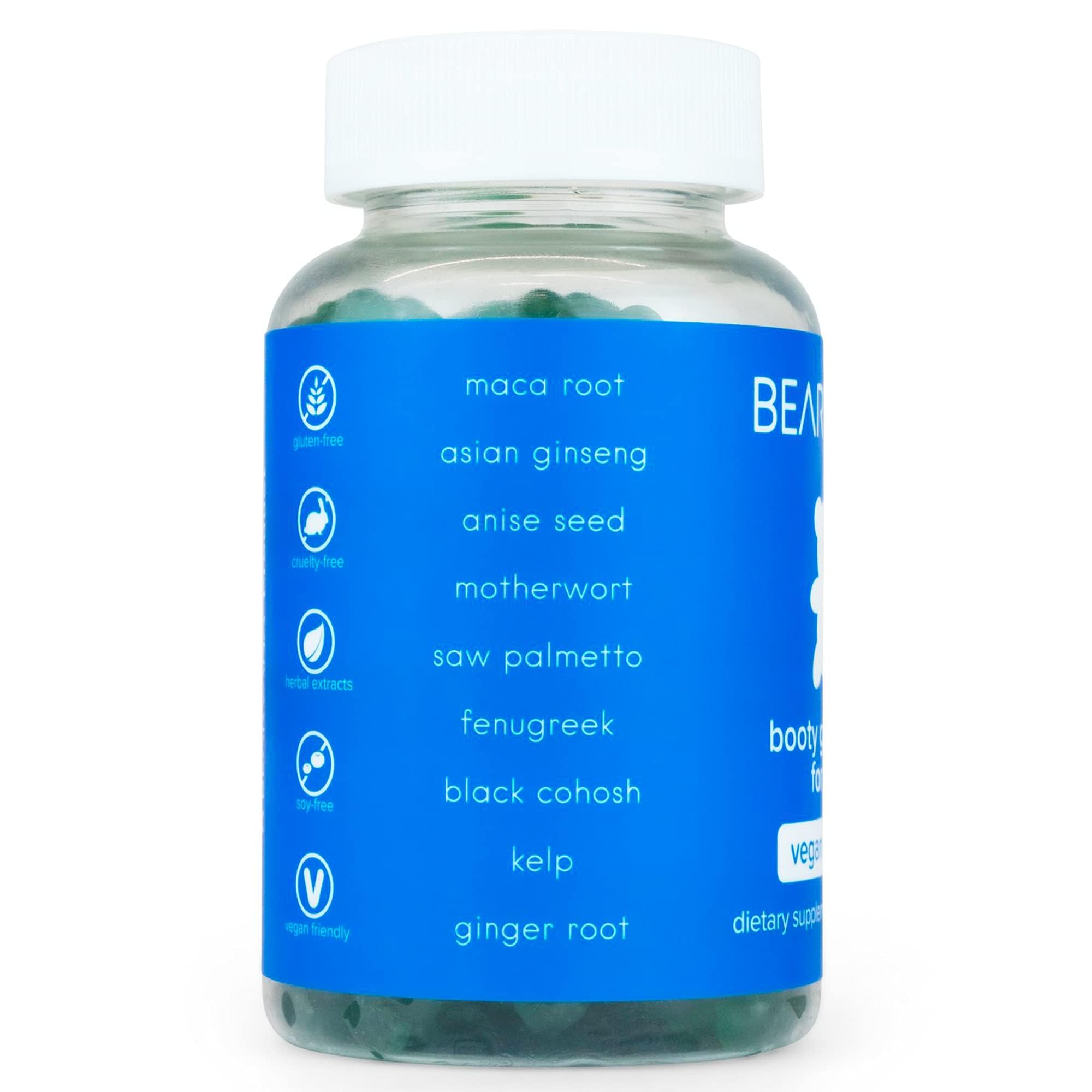 BEARVANA Peach Support Women’s Multivitamin Gummies | Herbal & Vitamin Gummy Supplement for Daily Wellness
