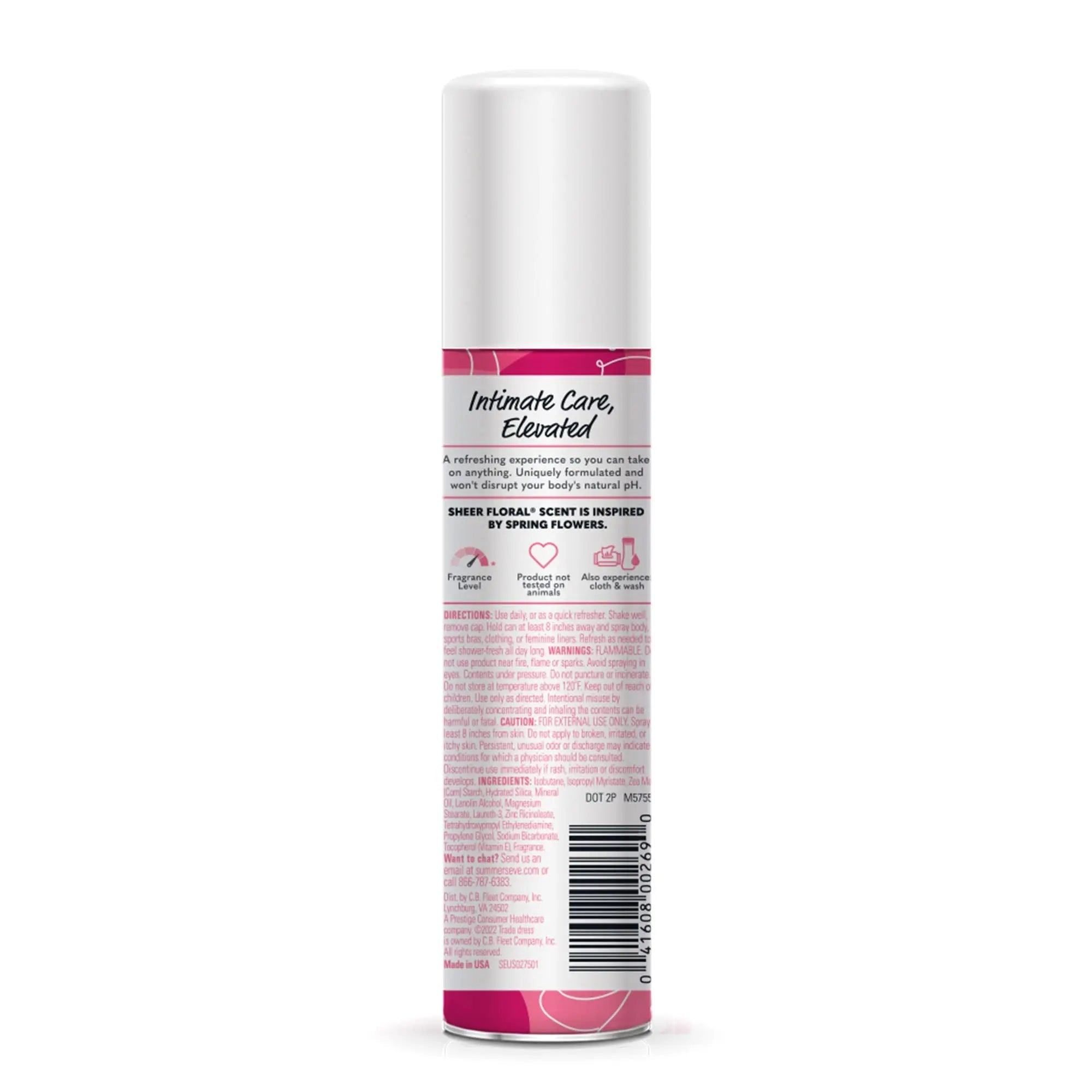 Summer's Eve Freshening Spray | Sheer Floral| 2 oz Size | Pack of 6 | pH Balanced, Dermatologist Summer's Eve Au supplements
