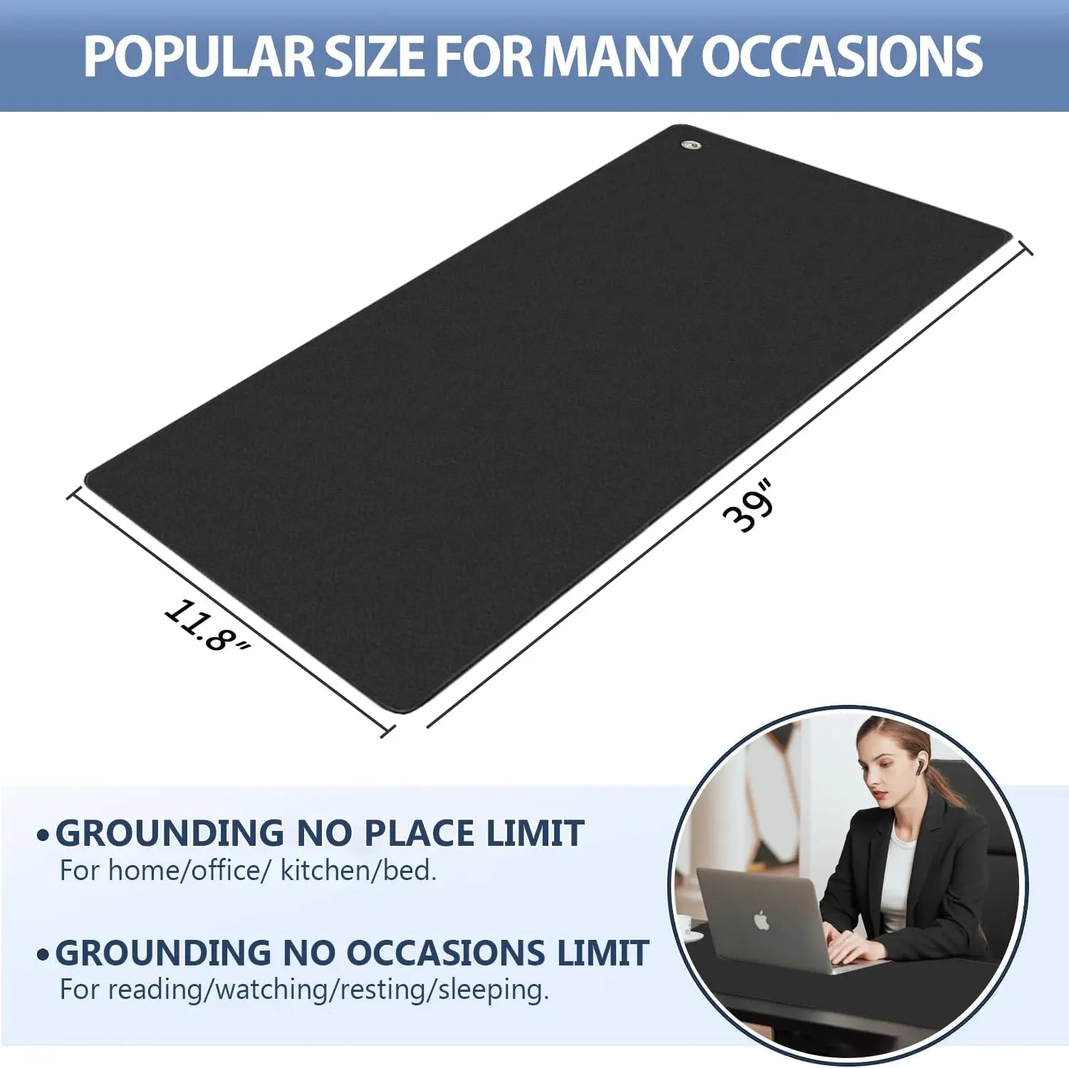 Grounding Mat for Bed, Desk, Floor, Grounding Pad for Better Sleep, Health, Pain Relief, Grounding Mat MEIMING Au supplements