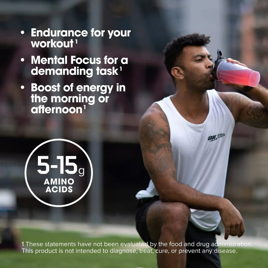 Optimum Nutrition Amino Energy - Pre Workout with Green Tea, BCAA, Amino Acids Optimum Nutrition Au supplements
