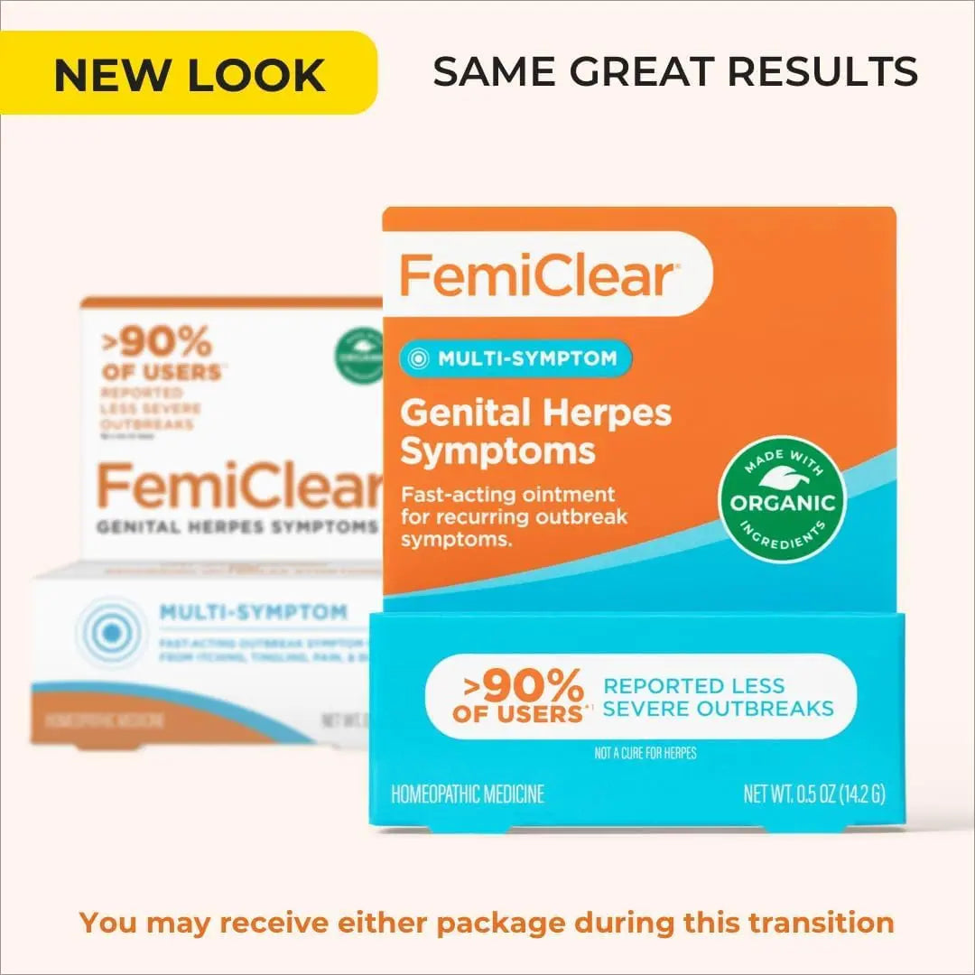 FemiClear for Genital Herpes Symptoms, Multi-Symptom - Effective Intimate Relief FemiClear Au supplements