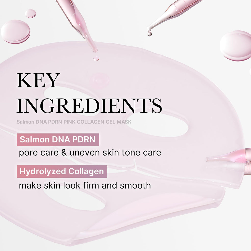 medicube Jelly Gel Mask with Salmon DNA PDRN Pink Collagen | Overnight Face Mask