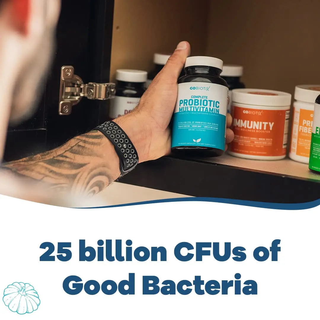 GOBIOTIX Probiotic Multivitamin Supplement - Daily Multivitamins with Probiotics GOBIOTIX Au supplements