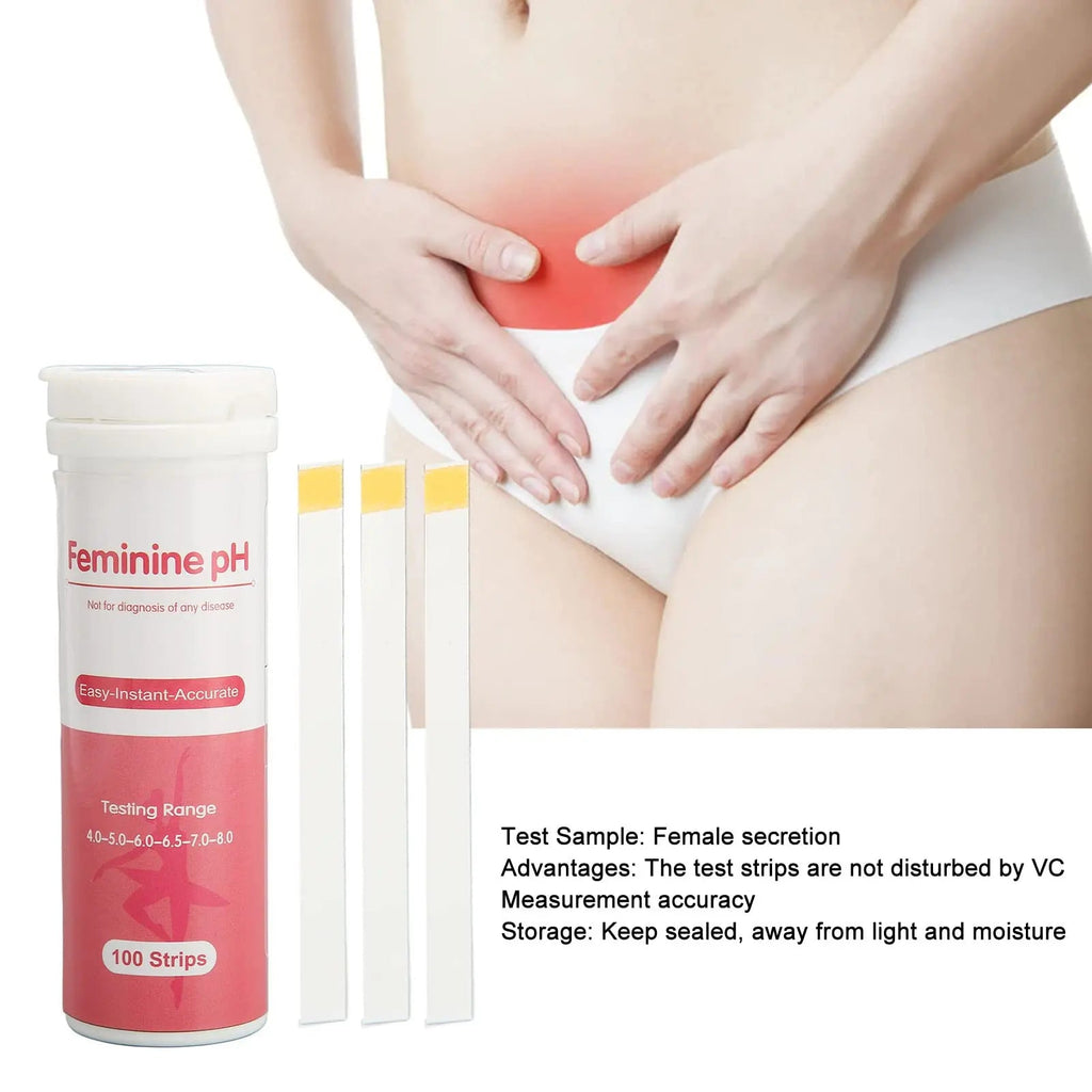 Vaginal Test Strips, 100pcs Vaginal Health PH Test Strips, Disposable Intimate Health Prevent Infection YUYTE Au supplements