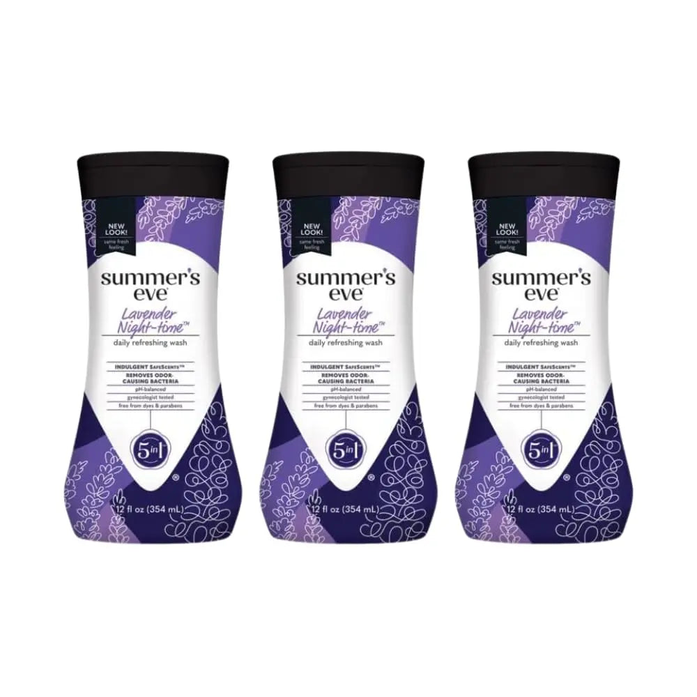 Summer's Eve Night-Time Cleansing Wash, Lavender, 12 Fl Oz (Pack of 3) Summer's Eve Au supplements