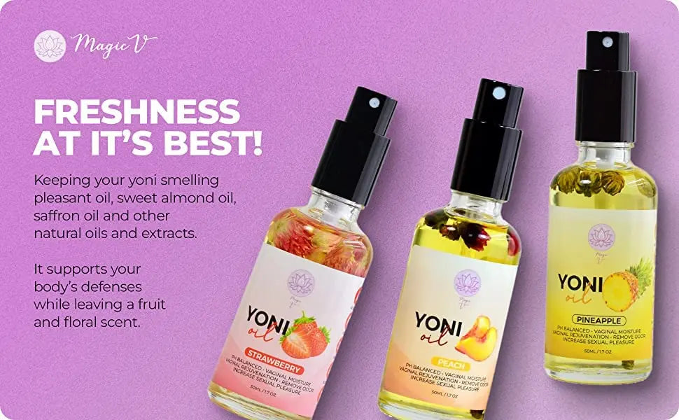 Magic V Steam V Yoni Oil Spray Organic Feminine Oil Vaginal Moisturizer For Wetness Magic V Steam Au supplements