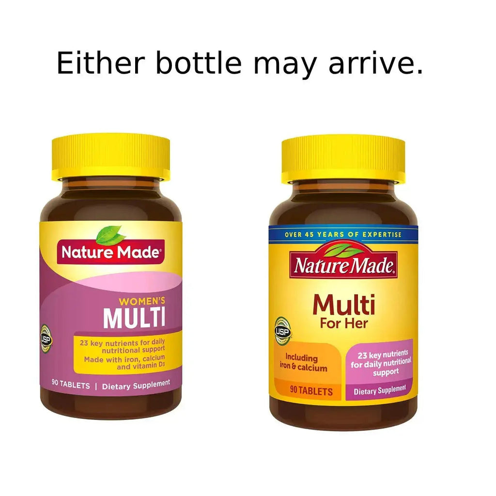 Nm Essential Woman Multi Size 90ct Nature Made Au supplements