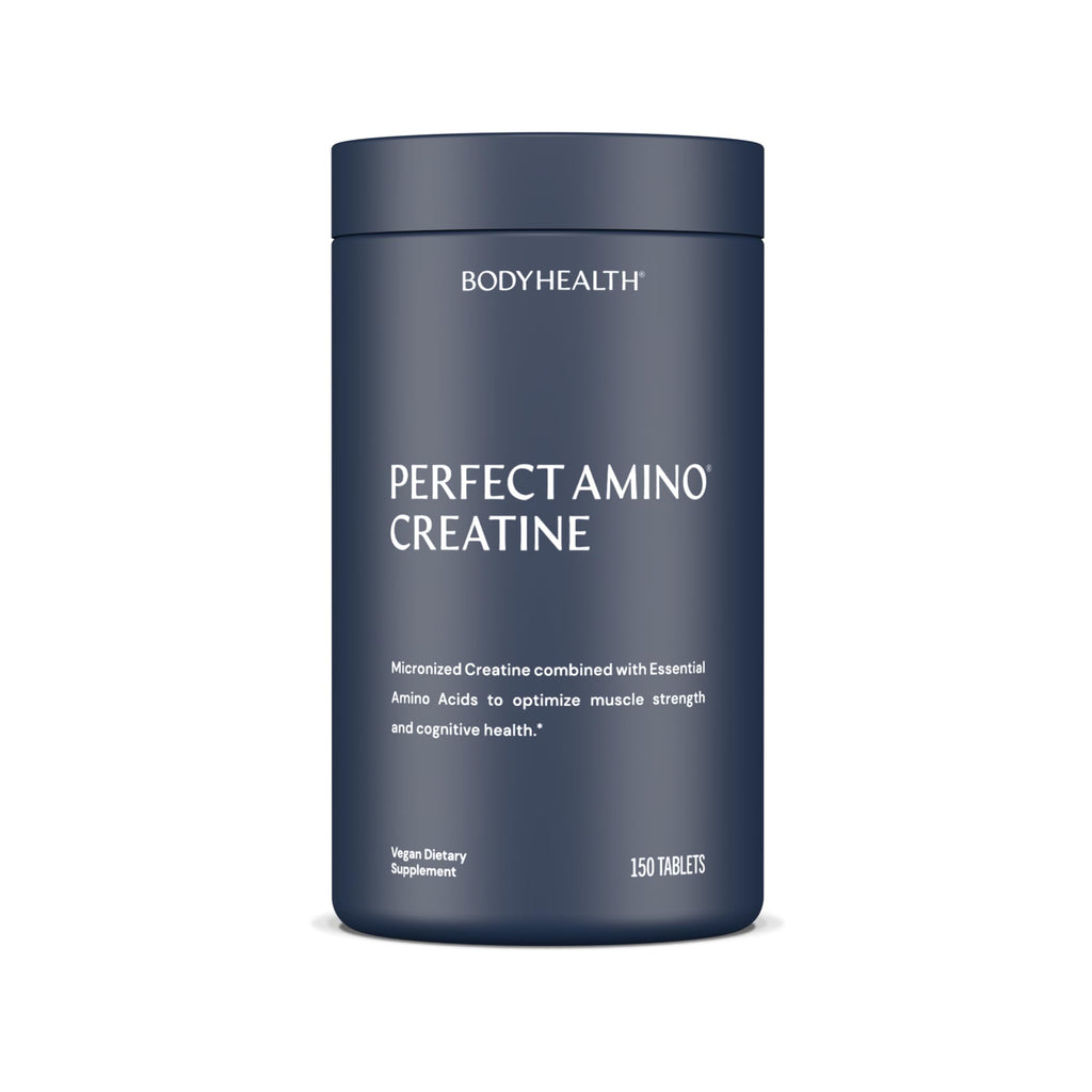BodyHealth Creatine Monohydrate Tablets – Vegan Pre Workout Supplement with PerfectAmino, BCAAs & EAAs – Keto-Friendly, Muscle Recovery & Energy Support – 5g Creatine Equivalent per Serving BodyHealth Au supplements