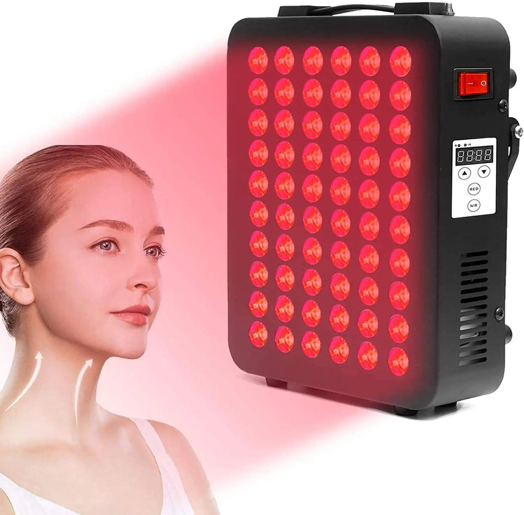 Red Light Therapy Device - Near Infrared Light Therapy with Timer, 60 Clinical Grade LEDs ECOGUN Au supplements