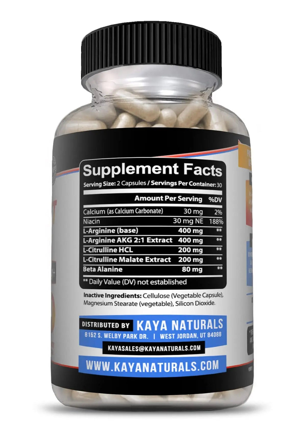 Kaya Naturals - Nitric Blast Potent All-Natural Herbal Supplement for Maximum Health Benefits Kaya Naturals Au supplements