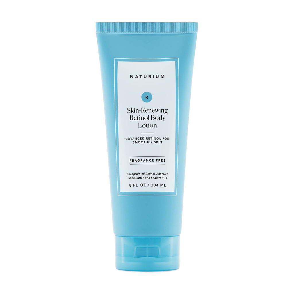 Naturium Skin-Renewing Retinol Body Lotion, Advanced Firming Anti-Aging Skin Care, with Encapsulated Retinol & Shea Butter, 8 oz