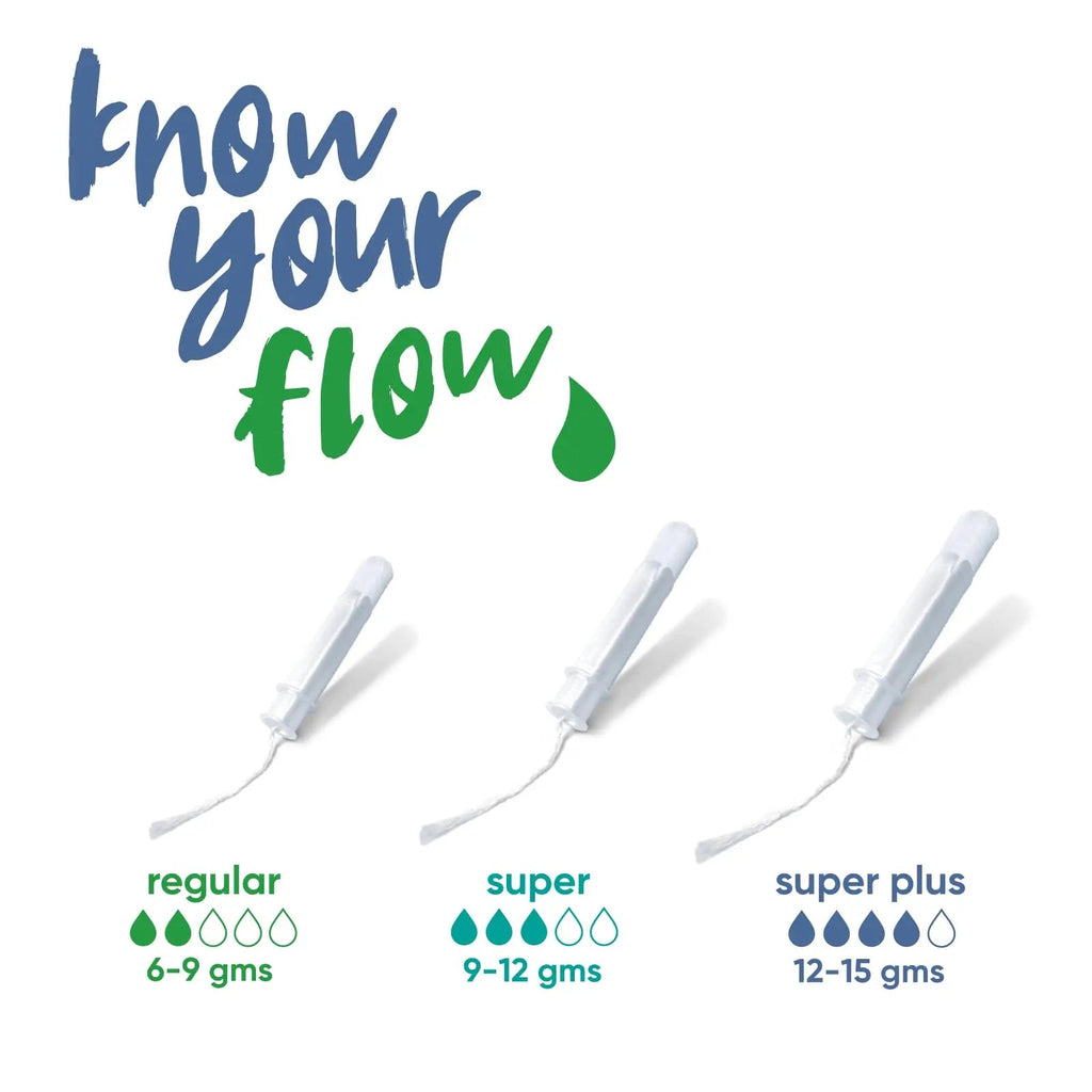 Oi | Organic Initiative - Tampons | Regular/Super Absorbency | Organic Cotton, Unscented oi Au supplements