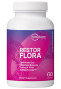 Microbiome Labs Restorflora Probiotics for Digestive Health - Gut Health Supplements with Dual Action Probiotics for Women & Men