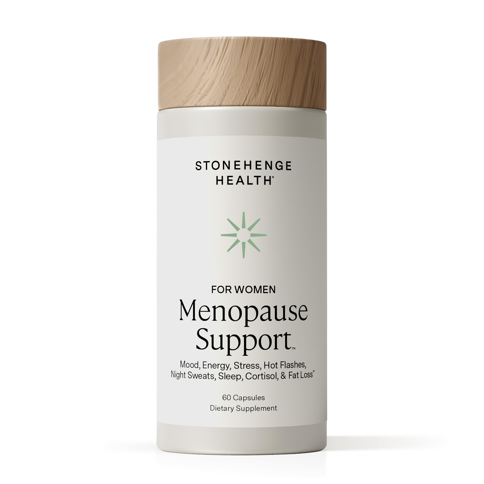 Stonehenge Health for Women Menopause Support for Peri + Menopause + Post - Mood, Energy, Stress, Hot Flashes, Night Sweats, Sleep & Cortisol, Chromax Chromium, Vitamin D3, KSM-66 Ashwagandha Extract Stonehenge Health Au supplements