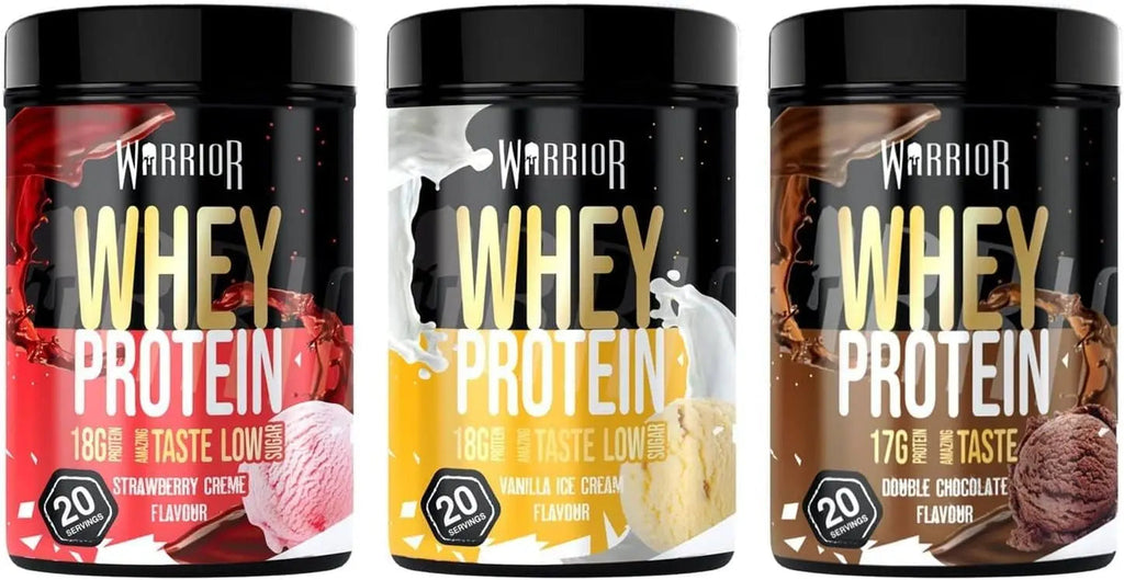 Warrior Whey Protein Powder – Up to 36g* of Protein Per Shake – Low Sugar, and Low Carbs Warrior Au supplements