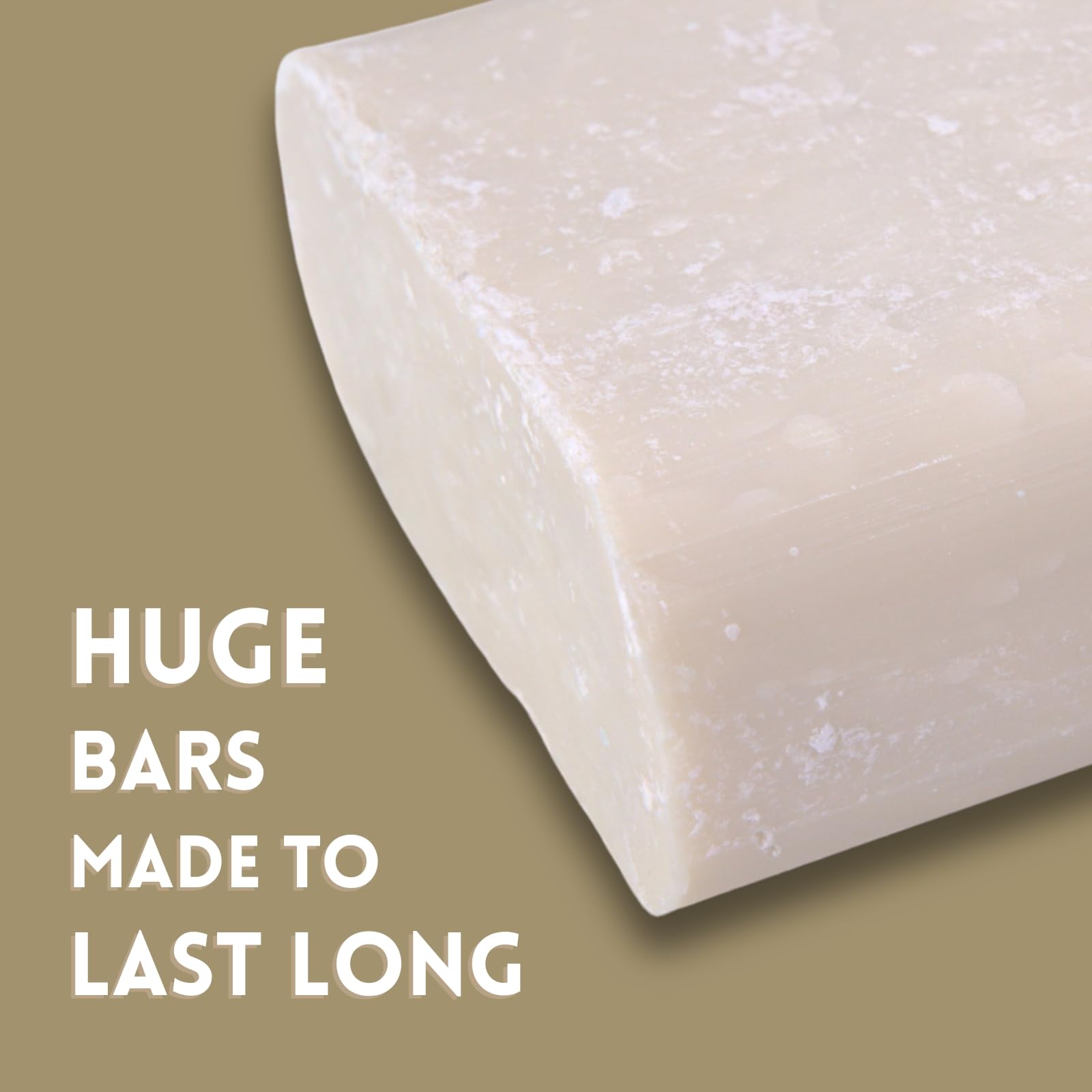 Amish Farms Natural Bar Soap 5-Pack Variety – Handmade Cold Process Moisturizing Soap Bars, Large Hand-Cut, Made in USA