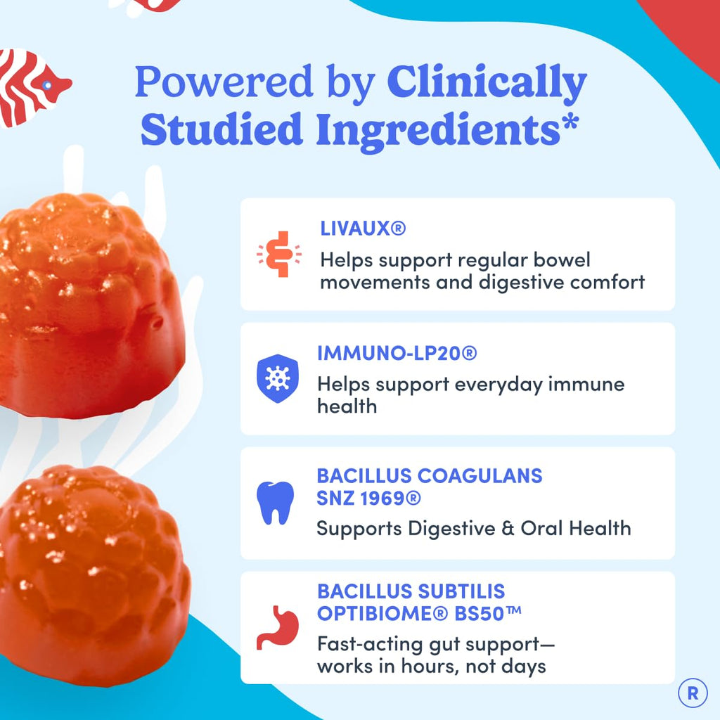 FIRST DAY Teens’ Gut Sustainer Tribiotic Gummies – 3-in-1 Prebiotic, Probiotic & Postbiotic Supplement – Supports Digestive, Skin, Oral & Immune Health, Nutrient Absorption & Growth – 30-Day Supply FIRST DAY Au supplements
