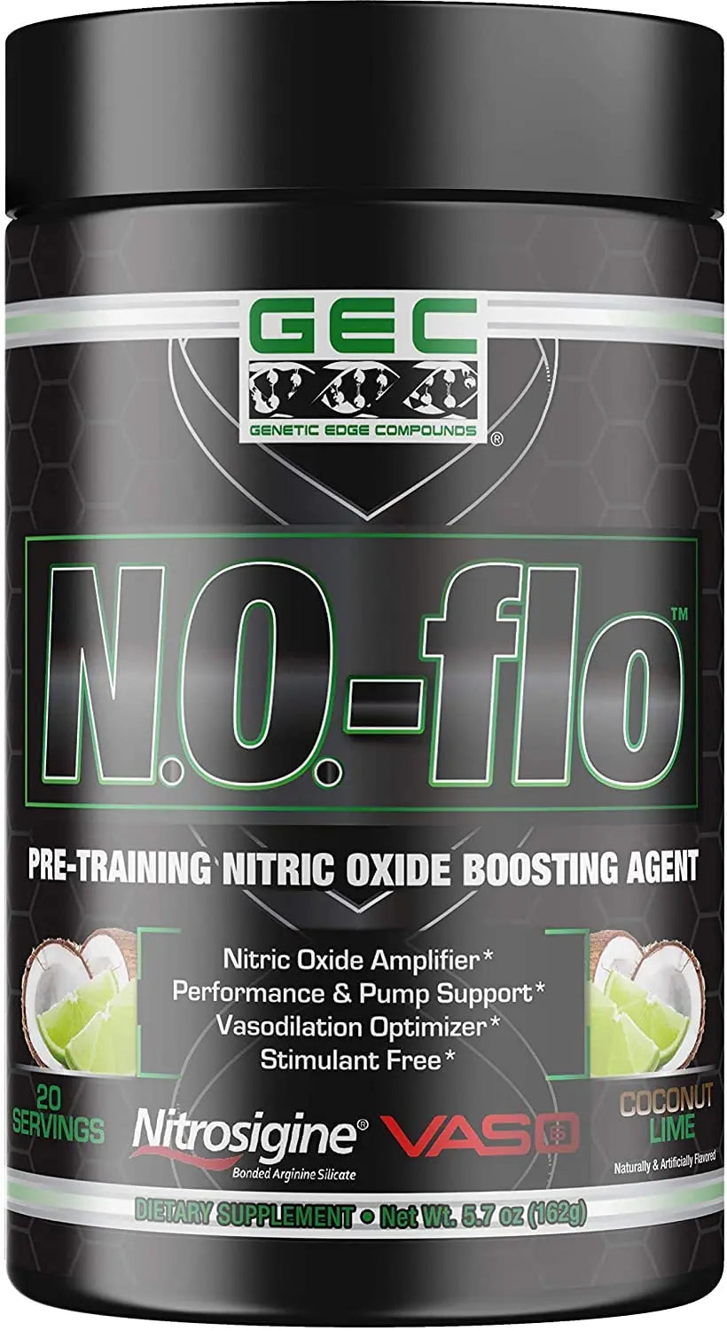GEC N.O.- flo Nitric Oxide (Coconut Lime) GENETIC EDGE COMPOUNDS Au supplements