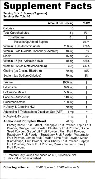 G fuel Mortal Kombat Dancing Dragon Energy Powder, Sugar Free, Clean Caffeine Focus G fuel Au supplements