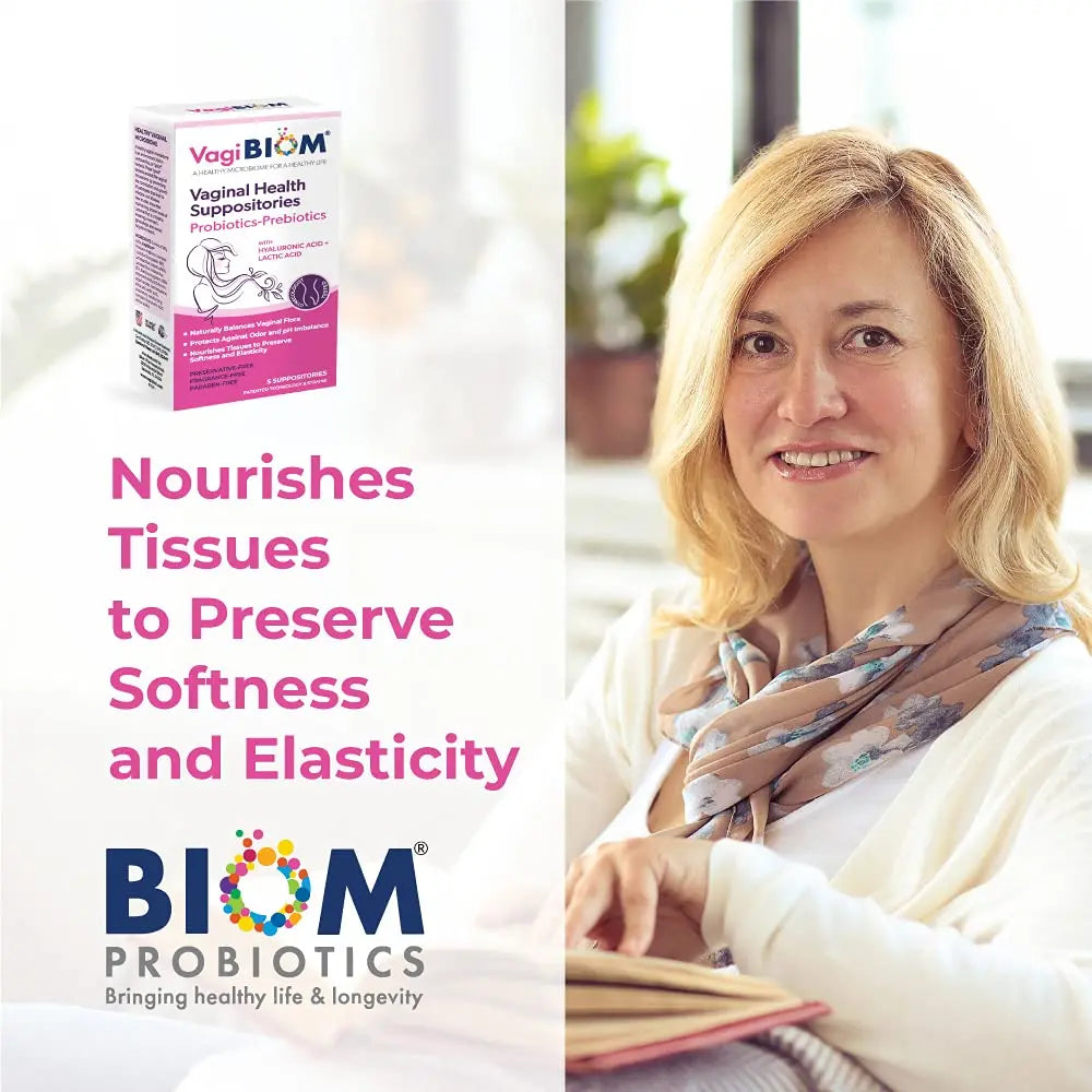 VagiBiom Lactobacillus Suppository: Microbiome Flora balance and Odor Control Regimen VagiBiom Au supplements