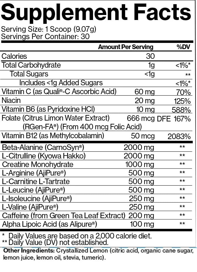 Do Vitamins PurePump - All-Natural Clean Preworkout Powder, Boost Energy, Focus Do Vitamins Au supplements