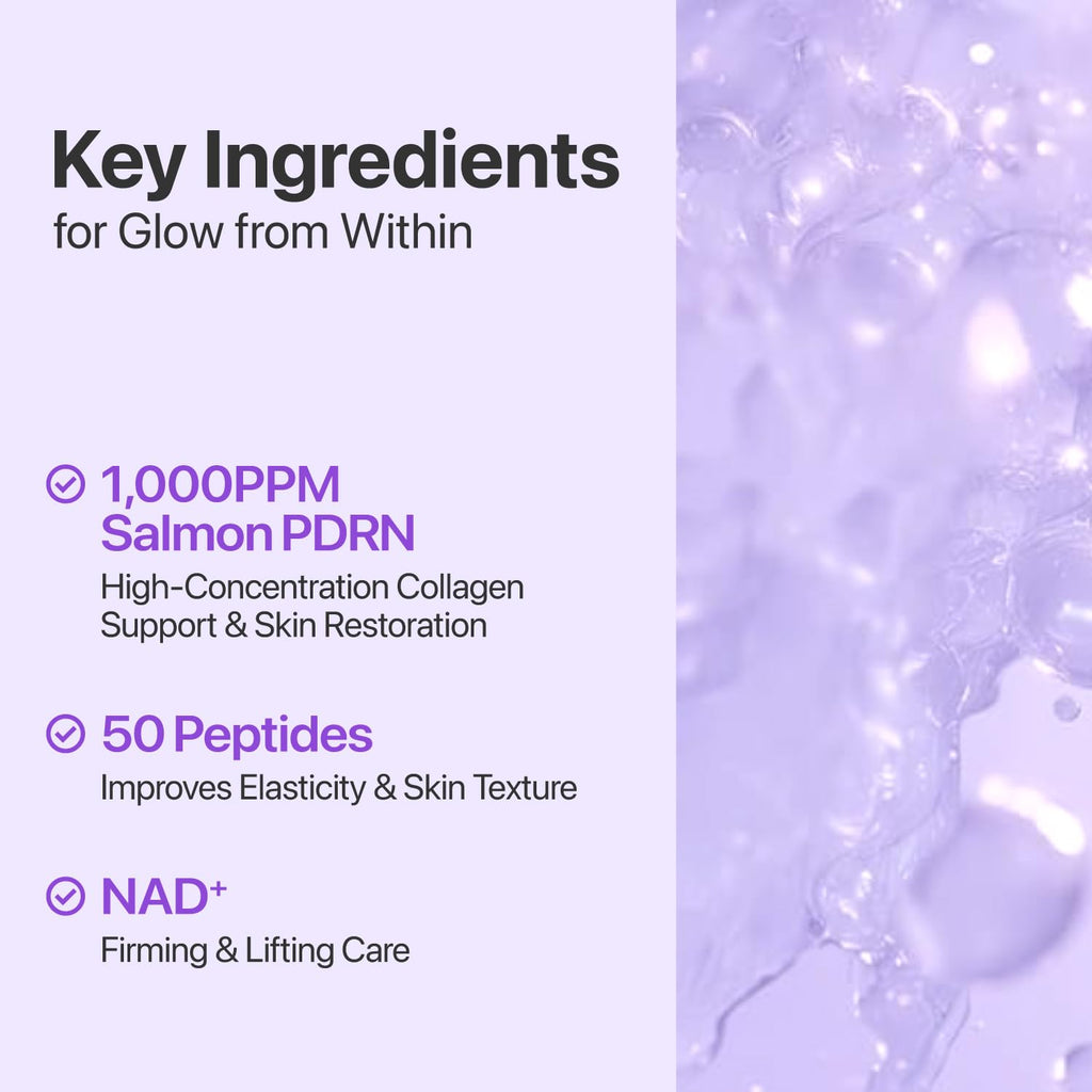 numbuzin No.9 NAD+ Salmon PDRN Glow Boosting Toner, Hydrating & Firming Toner for Wrinkles, Fine Lines & Dull Skin
