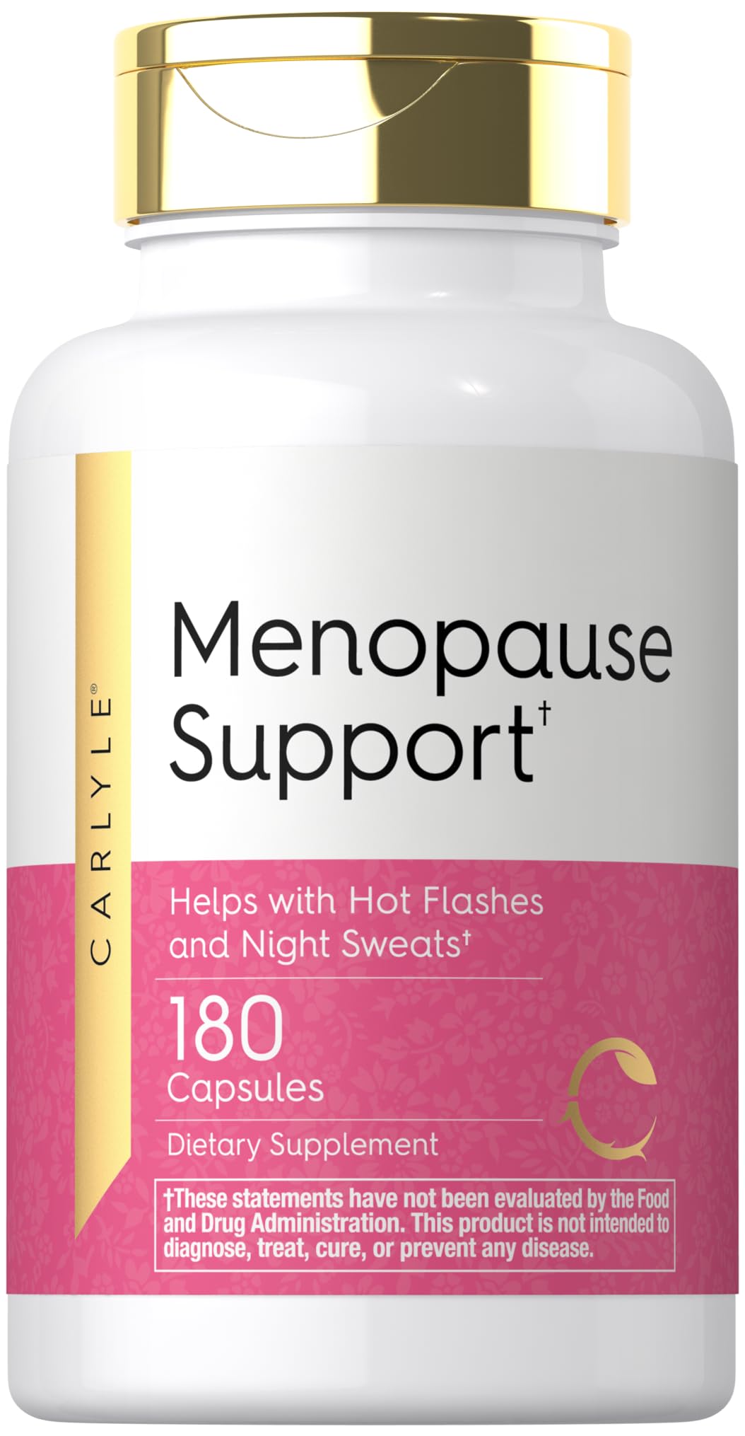 Carlyle Menopause Supplement for Women | 180 Capsules | Helps with Hot Flashes and Night Sweats | Non-GMO, Gluten Free Menopause Support Carlyle Au supplements