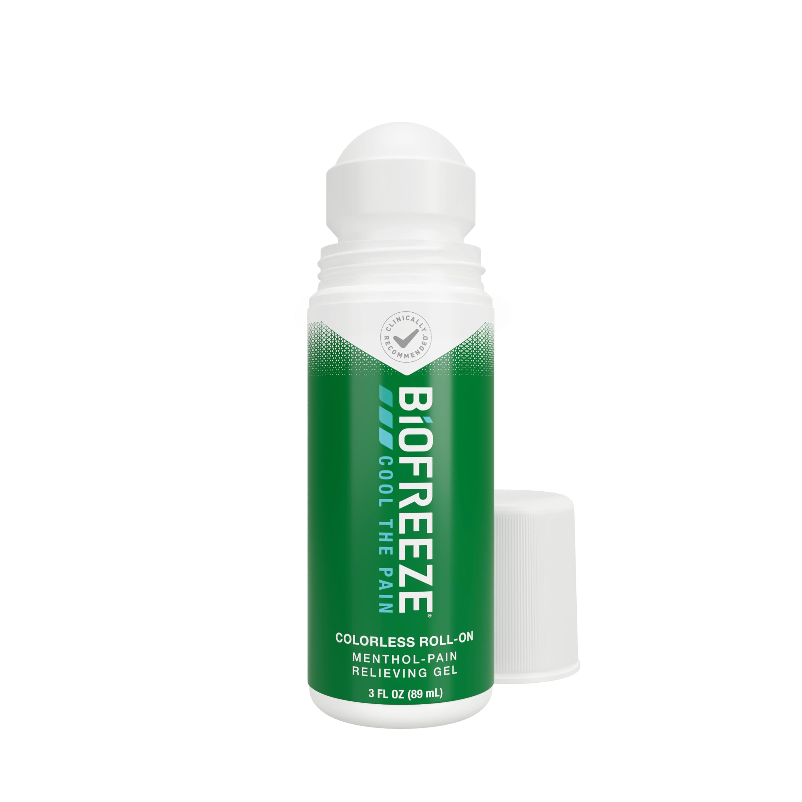 Biofreeze Roll-On Pain-Relieving Gel 3 FL OZ, Colorless Topical Pain Reliever For Muscles And Joints From Arthritis, Backache, Strains, Bruises, & Sprains Biofreeze Au supplements