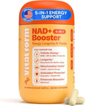 VitalForm NAD+ Supplement with NMN & Nicotinamide Riboside (NR) – Advanced Cellular Energy & Healthy Aging Complex – with Resveratrol, CoQ10, Quercetin & BioPerine – 60 Vegan Capsules VitalForm Au supplements
