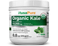 NusaPure Organic Kale Powder Extract 10:1 - Suitable for Vegetarian/Vegan, Non- GMO - 10,000 mg - 250 Capsules NusaPure Au supplements