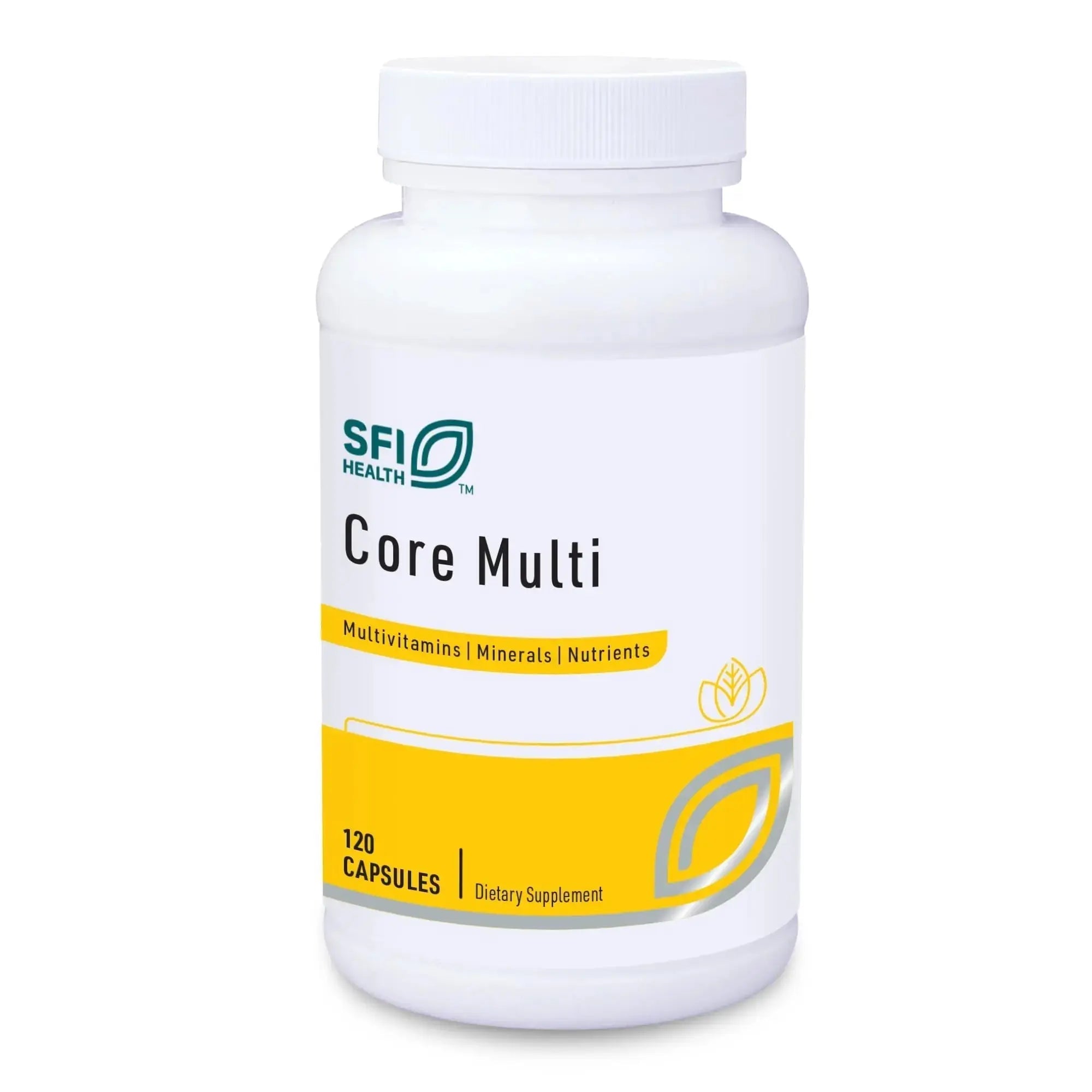 Klaire Labs SFI Health Core Multi - Multimineral & Multivitamin Supplement with No Iron - Vitamins & Chelated Minerals with Natural Mixed Carotenoids SFI Health Au supplements