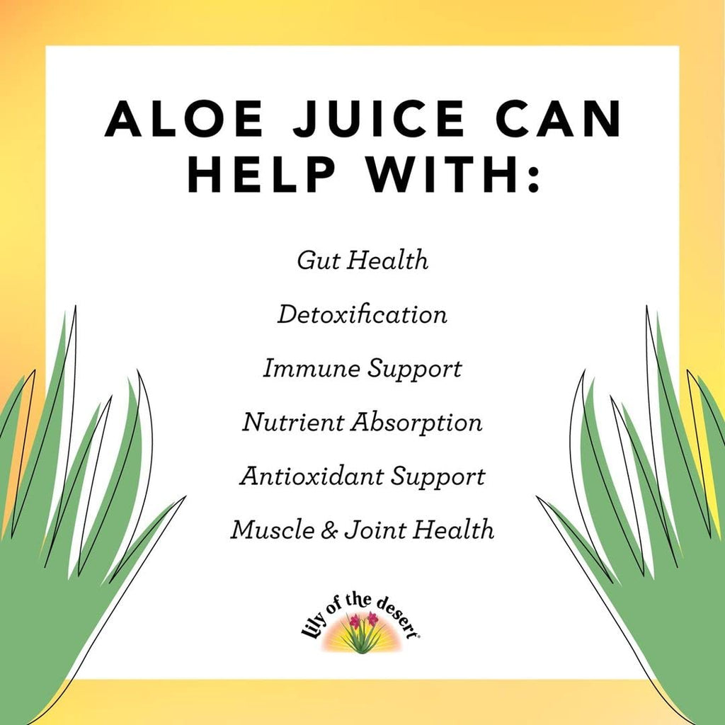 Lily of the Desert Organic Aloe Vera Juice – Inner Fillet, 16 fl oz