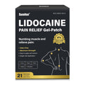 Sumifun 4% Lidocaine Patches,Maximum Strength Pain Relieving Patch Back, Shoulder, Joints, Knee Pain Relief and Muscle Soreness - 8 Hour Pain Relief (21 Count(Pack of 1)) Sumifun Au supplements
