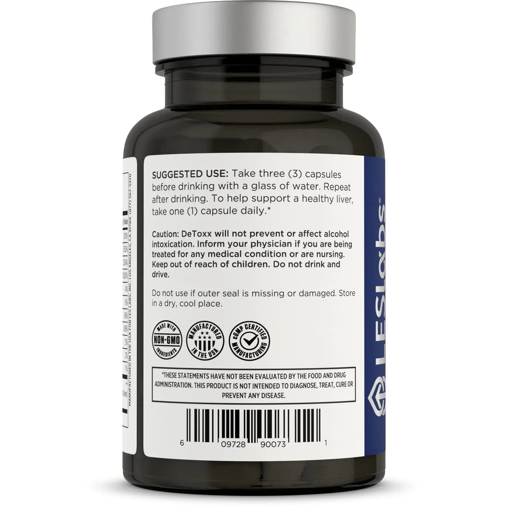 LES Labs DeToxx – Better Mornings & Recovery, Liver Support, Electrolyte Replenishment LES Labs Au supplements