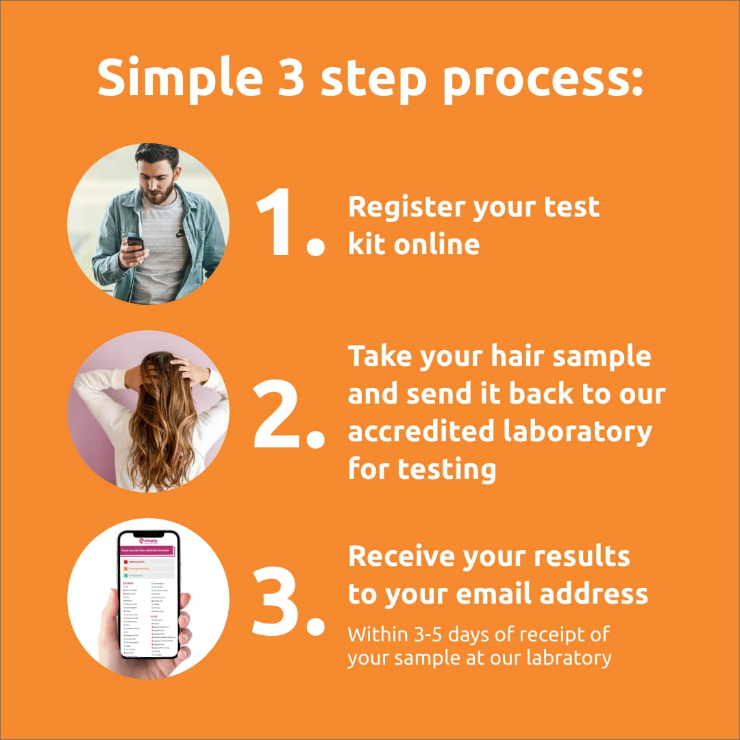 Simply Sensitivity Checks 900+ Items Food Sensitivity Test Kit for Adults – Foods & Non-Foods, Including Lactose, Gluten, Vitamins, Minerals, Gut Health & More – at-Home Food Intolerance Test Kit Simply Sensitivity Checks Au supplements