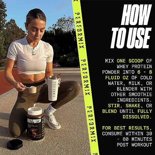 PERFORMIX - Whey Protein Isolate Blend - 24g of Protein - 5.4g of BCAAs - 110 Calories PERFORMIX Au supplements