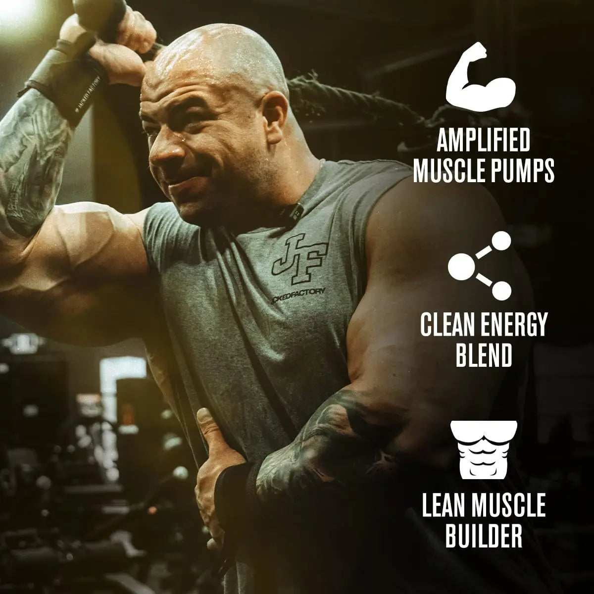Jacked Factory Nitrosurge Build Pre Workout with Creatine for Muscle Building - Con Cret Creatine Powder & elevATP for Intense Energy, Powerful Pump, Jacked Factory Au supplements
