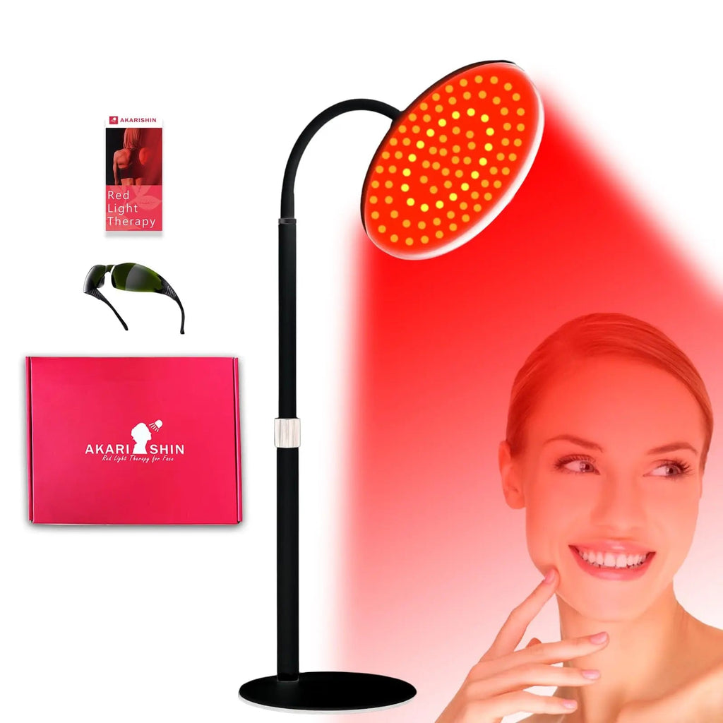 Akarishin Red Light Therapy Lamp - Boost Skin Vitality and Ease Muscle Soreness with Adjustable Stand Akarishin Au supplements
