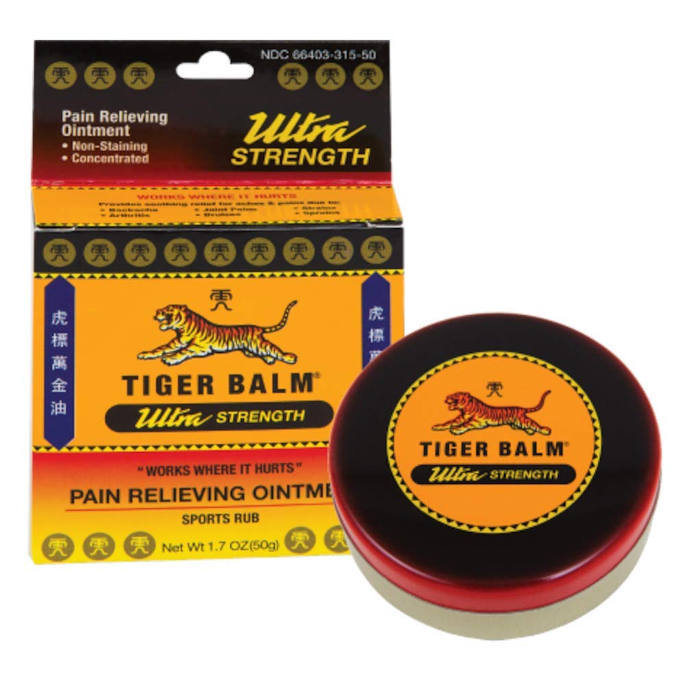 Tiger Balm Sport Rub Pain Relieving Ointment, Ultra Strength 1.70 oz (Pack of 3) Tiger Balm Au supplements