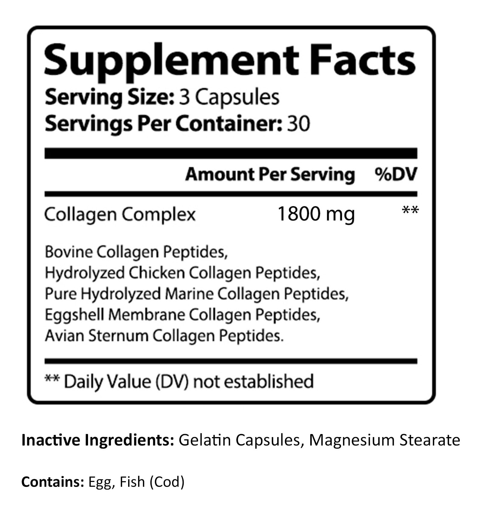 PureNature Collagen Ultra - Collagen Peptides with 5 Types I, II, III, V & X Naturally-Sourced Hydrolyzed Collagen for Hair, Skin,