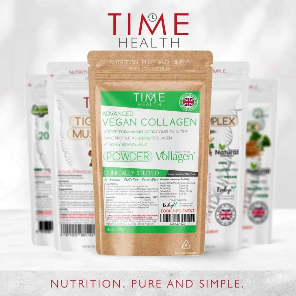 Vollagen® Advanced Vegan Collagen Powder - Amino Acid Complex in Ratio of Collagen Time Health Au supplements