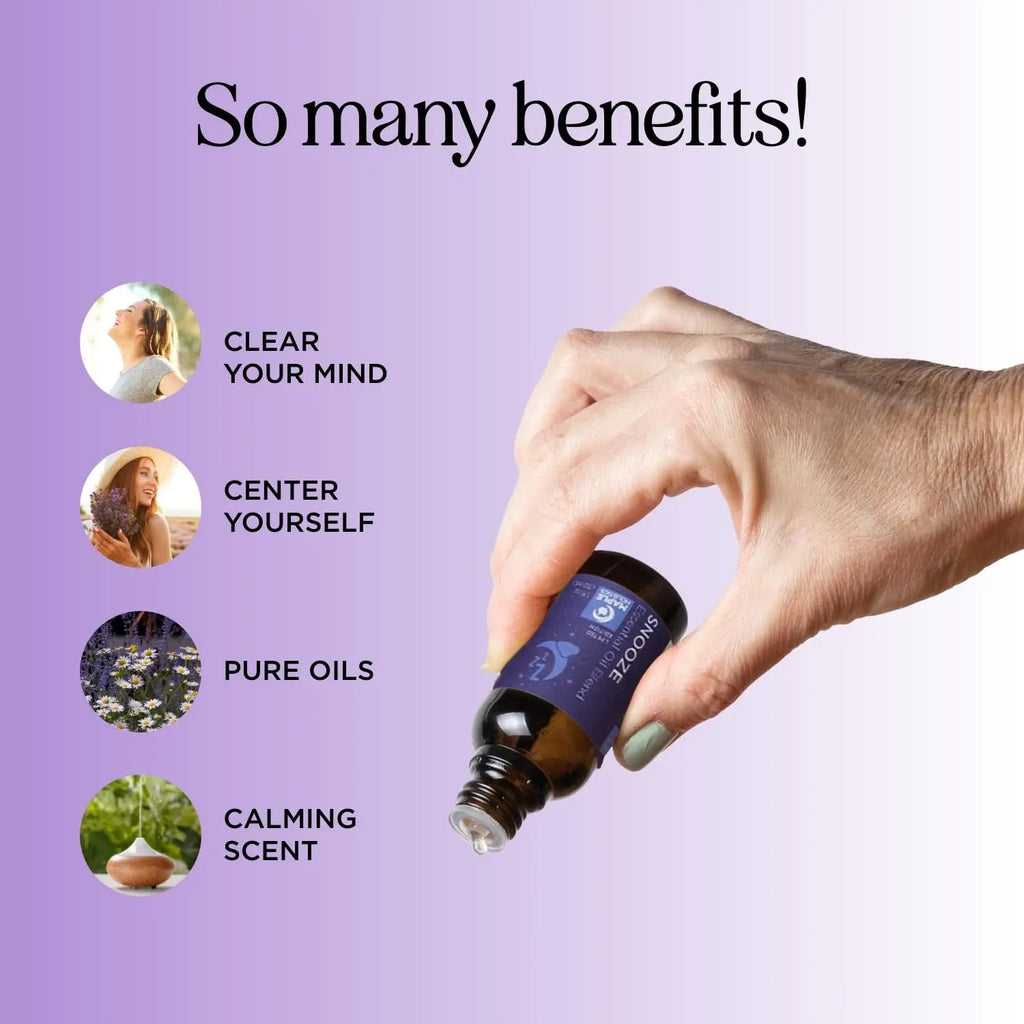 Sleep Essential Oil Blend for Diffuser - Snooze Blend Essential Oil for Sleep with Roman Chamomile Maple Holistics Au supplements