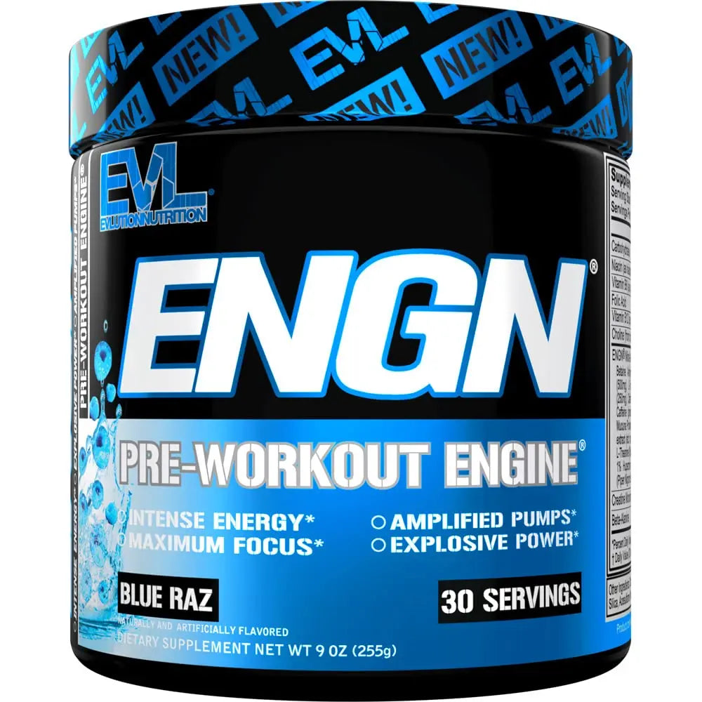 EVL Intense Pre Workout with Creatine - Pre Workout Powder Drink for Lasting Energy Focus Evlution Au supplements
