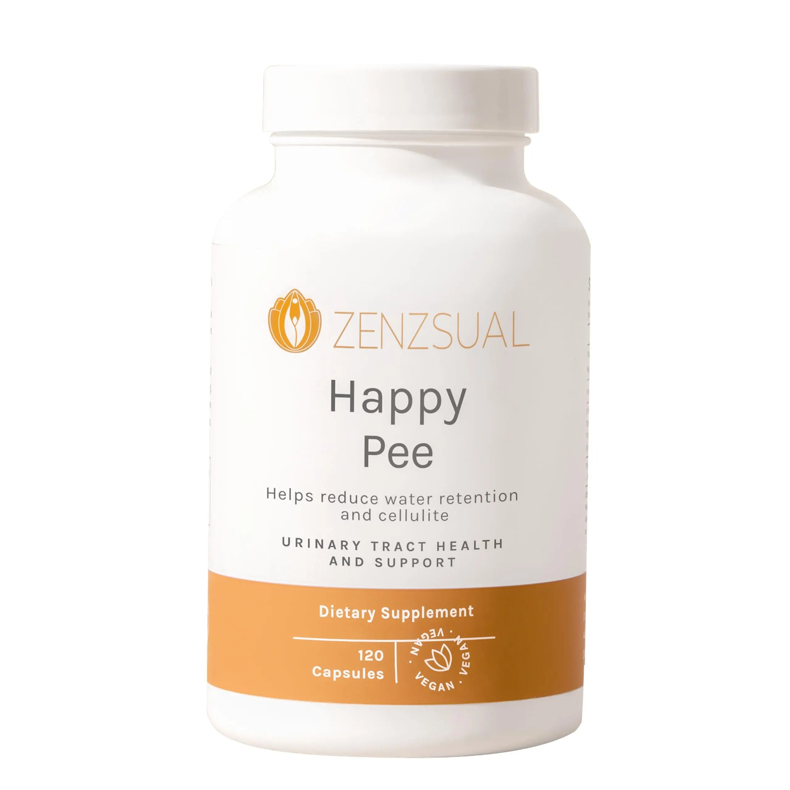 ZENZSUAL Happy Pee, 120 Capsules – Urinary Tract Support & Bladder Health Supplement with Cranberry, D-Mannose, Vitamin C and Oregano for Women and Men – Healthy Flow, Comfort & Fluid Balance ZENZSUAL Au supplements