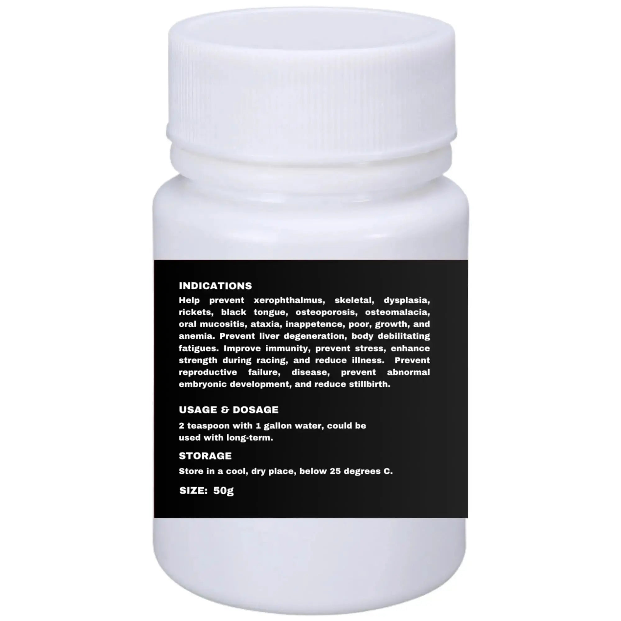 Multivitamin Powder for Pigeons – Ultimate Vitamin Formula for Racing & Breeding – Supports Growth, Bone Strength, Reproductive Health & Feather Health Crown Pet Supplies Au supplements