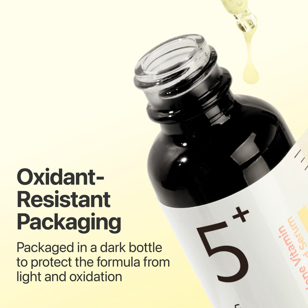 numbuzin No.5 Vitamin Concentrated Serum, Dark Spot Care, Glutathione & Vitamin Serum, Korean Skincare, Tranexamic Acid 4%, Niacinamide 5%